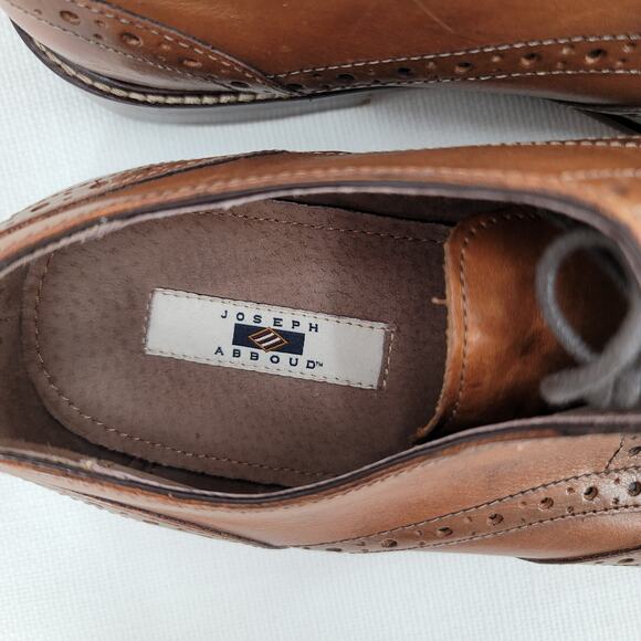 Joseph Abboud Medallion Cap Toe Oxfords Shoes main image 8